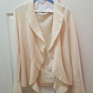 EUC Ann taylor ecru cashmere